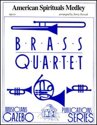 cover AMERICAN SPIRITUALS MEDLEY BR 4TET cover
